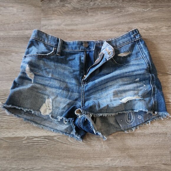 Aerie Jean Shorts sz S - Picture 1 of 1